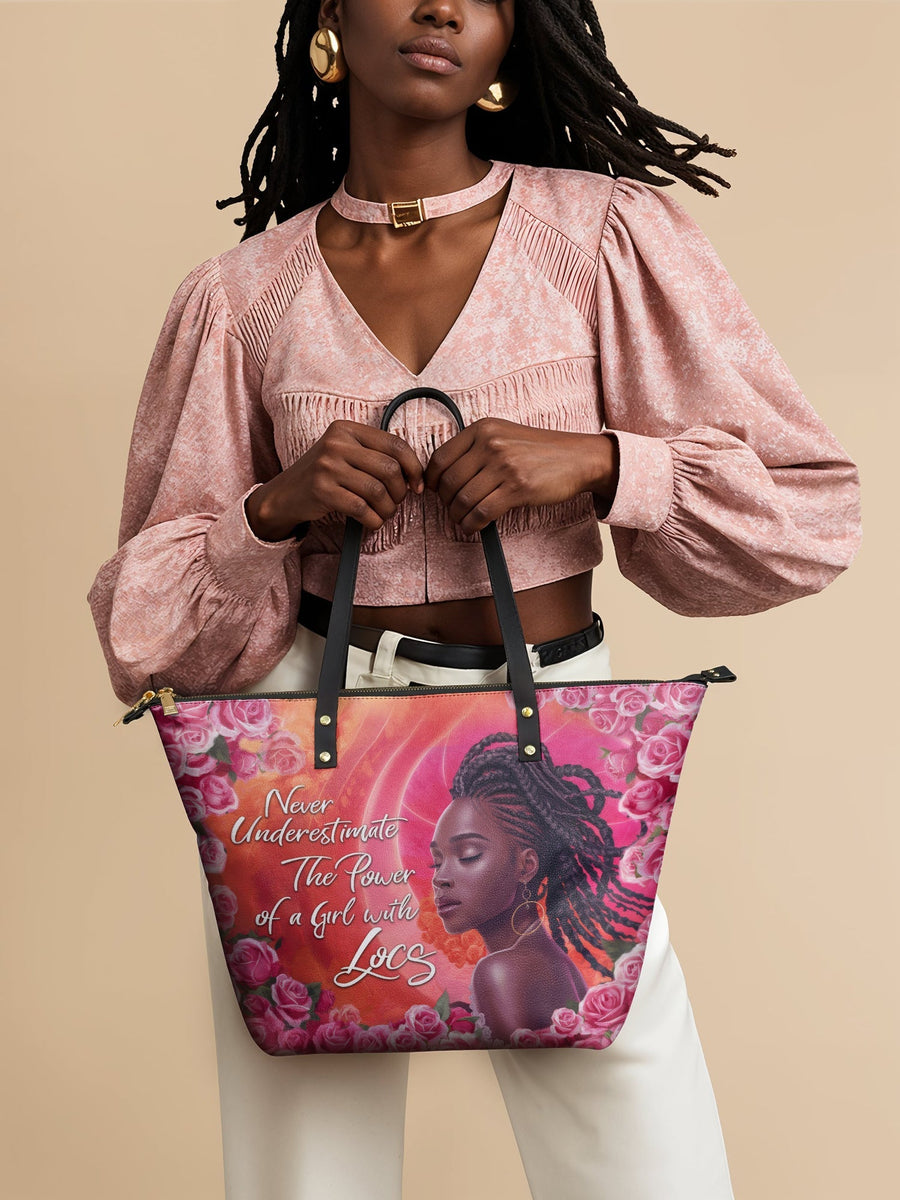 "Loclani" Leather Tote Bag FALL CLEARANCE DEAL