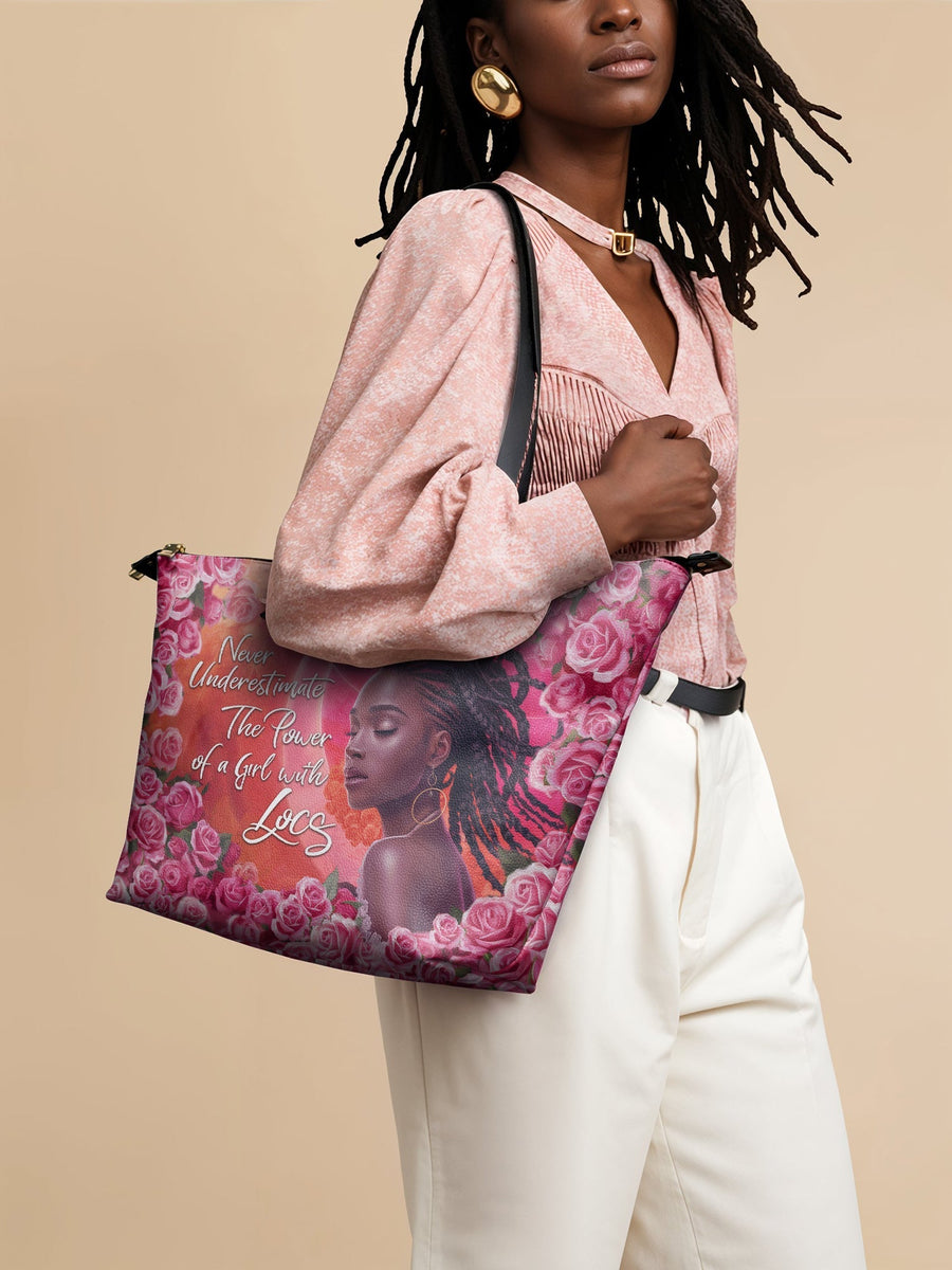 "Loclani" Leather Tote Bag FALL CLEARANCE DEAL