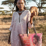 "Loclani" Leather Tote Bag