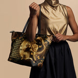 "Lumina" Leather Tote Bag - BRAVE ONES DEAL