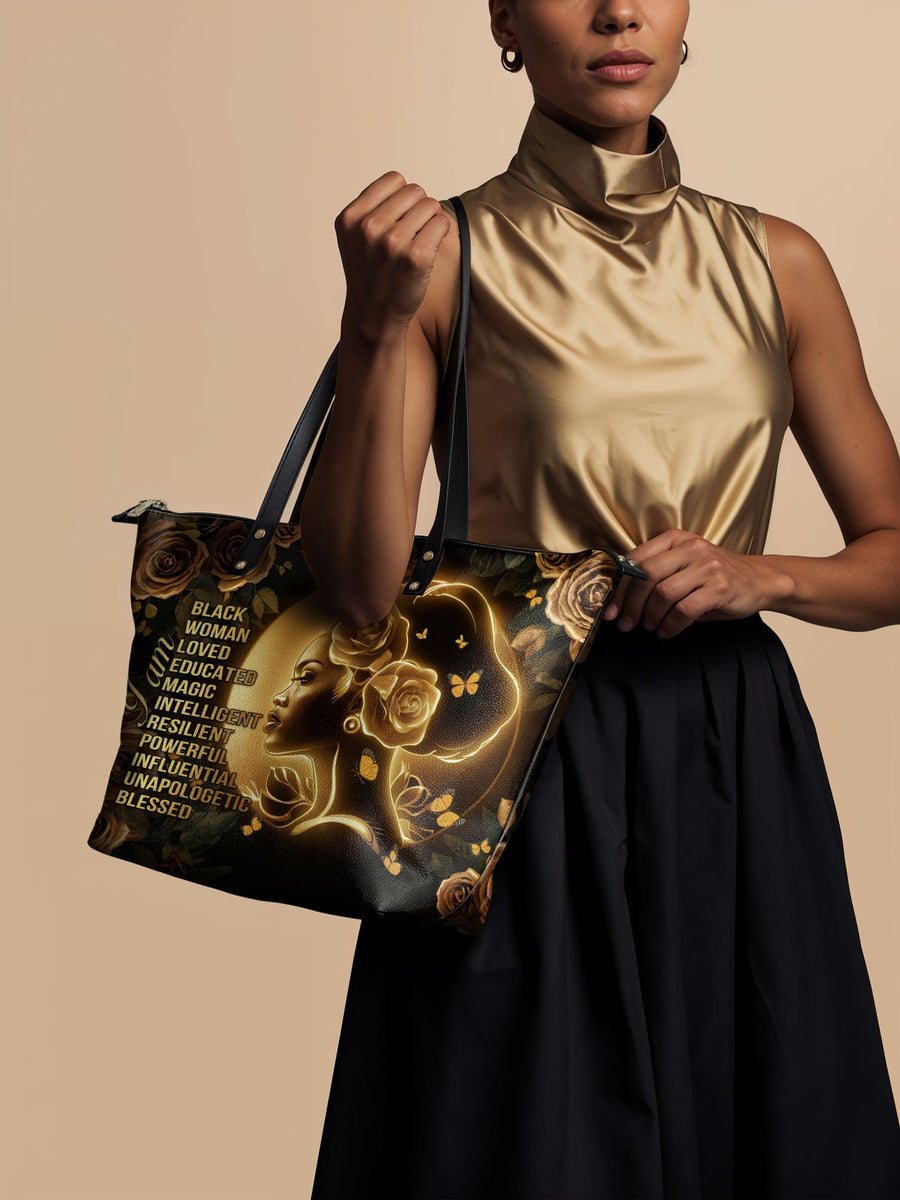 "Lumina" Leather Tote Bag - DD DEAL