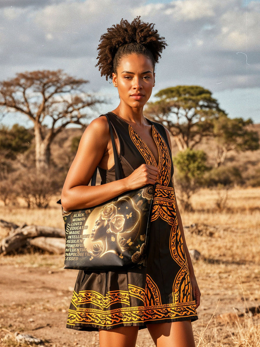 "Lumina" Leather Tote Bag Matching Set - DD DEAL