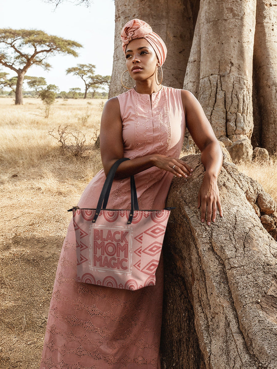 "Magimama" Leather Tote Bag - DD DEAL