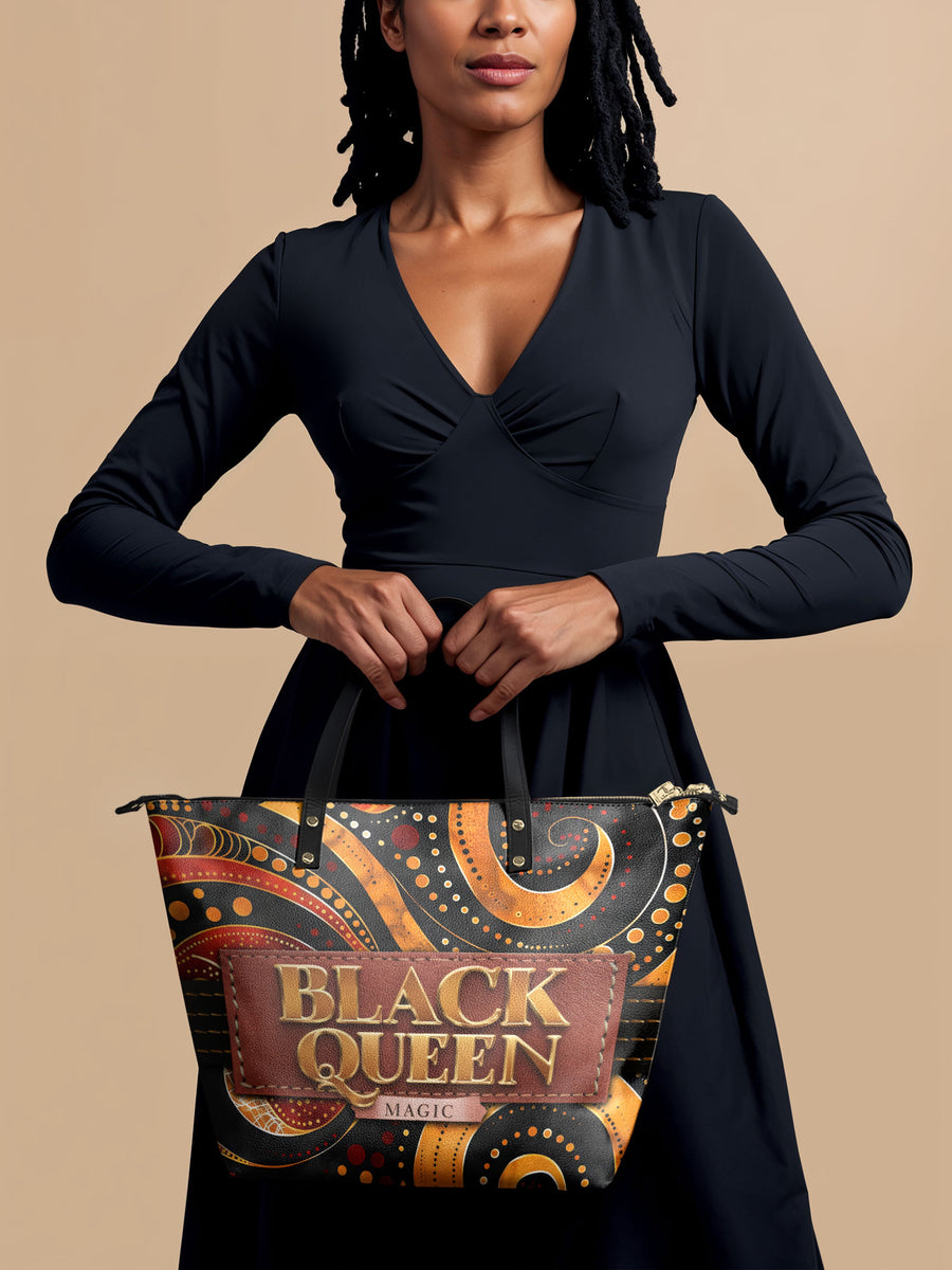 "Makeda" Leather Tote Bag