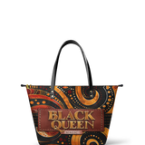 "Makeda" Leather Tote Bag - BRAVE ONES DEAL