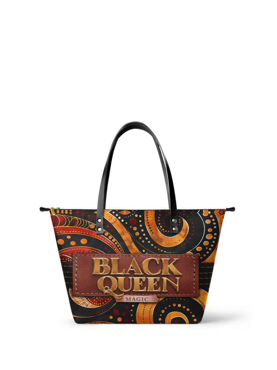"Makeda" Leather Tote Bag - DD DEAL