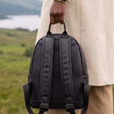"Malaika" Applique Leather Backpack