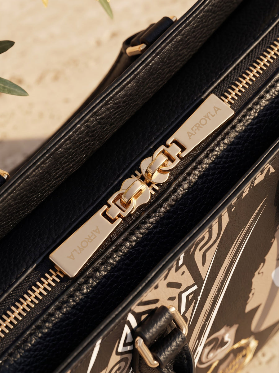"Malkia" Nembo Leather Handbag