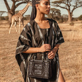 "Mamalore" Small Leather Handbag