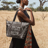 "Mamalore" Leather Tote Bag