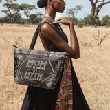 "Mamalore" Leather Tote Bag - BRAVE ONES DEAL