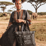 "Mamalore" Leather Tote Bag - BRAVE ONES DEAL