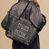 "Mamalore" Leather Tote Bag