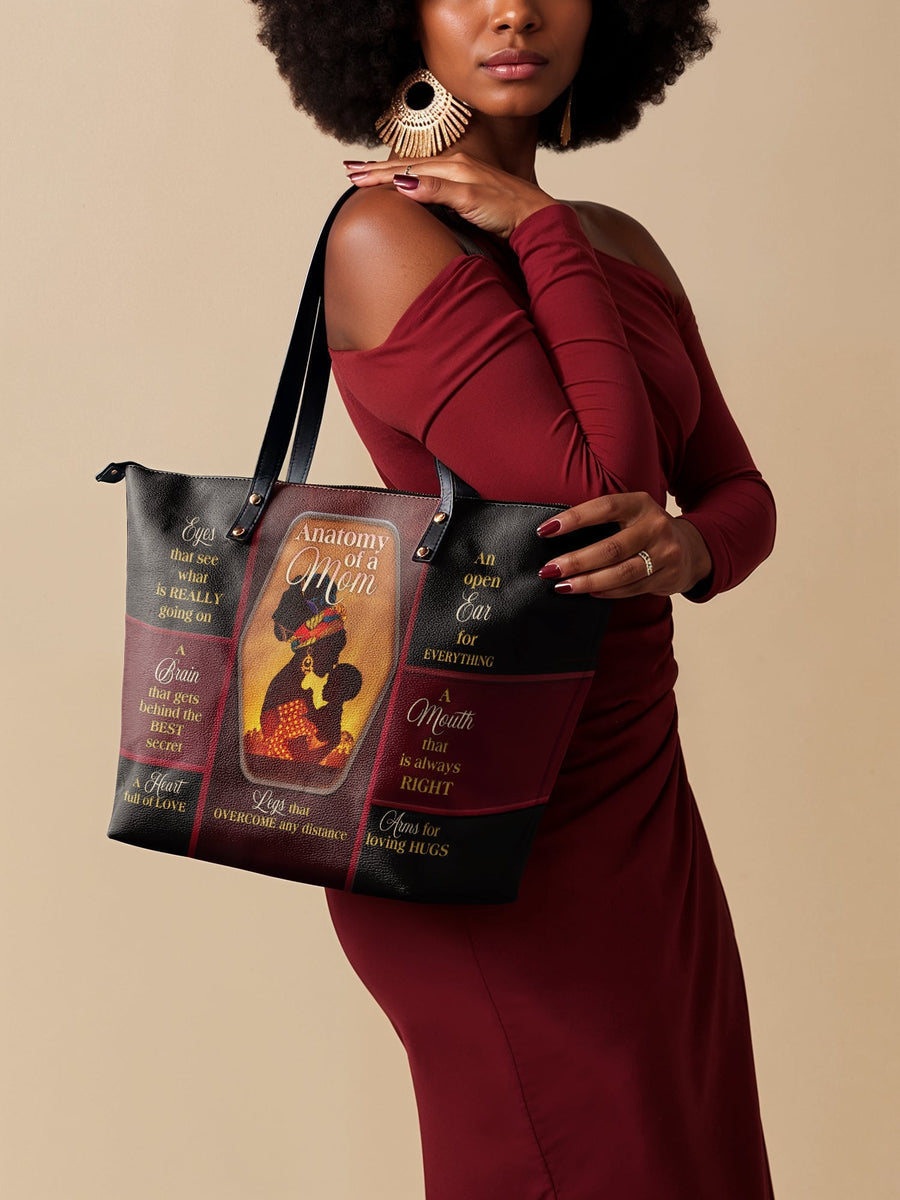 "Mamoya" Leather Tote Bag Matching Set - DD DEAL