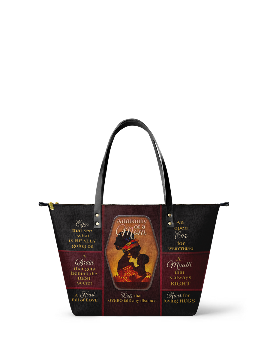 "Mamoya" Leather Tote Bag Matching Set - DD DEAL