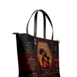 "Mamoya" Leather Tote Bag