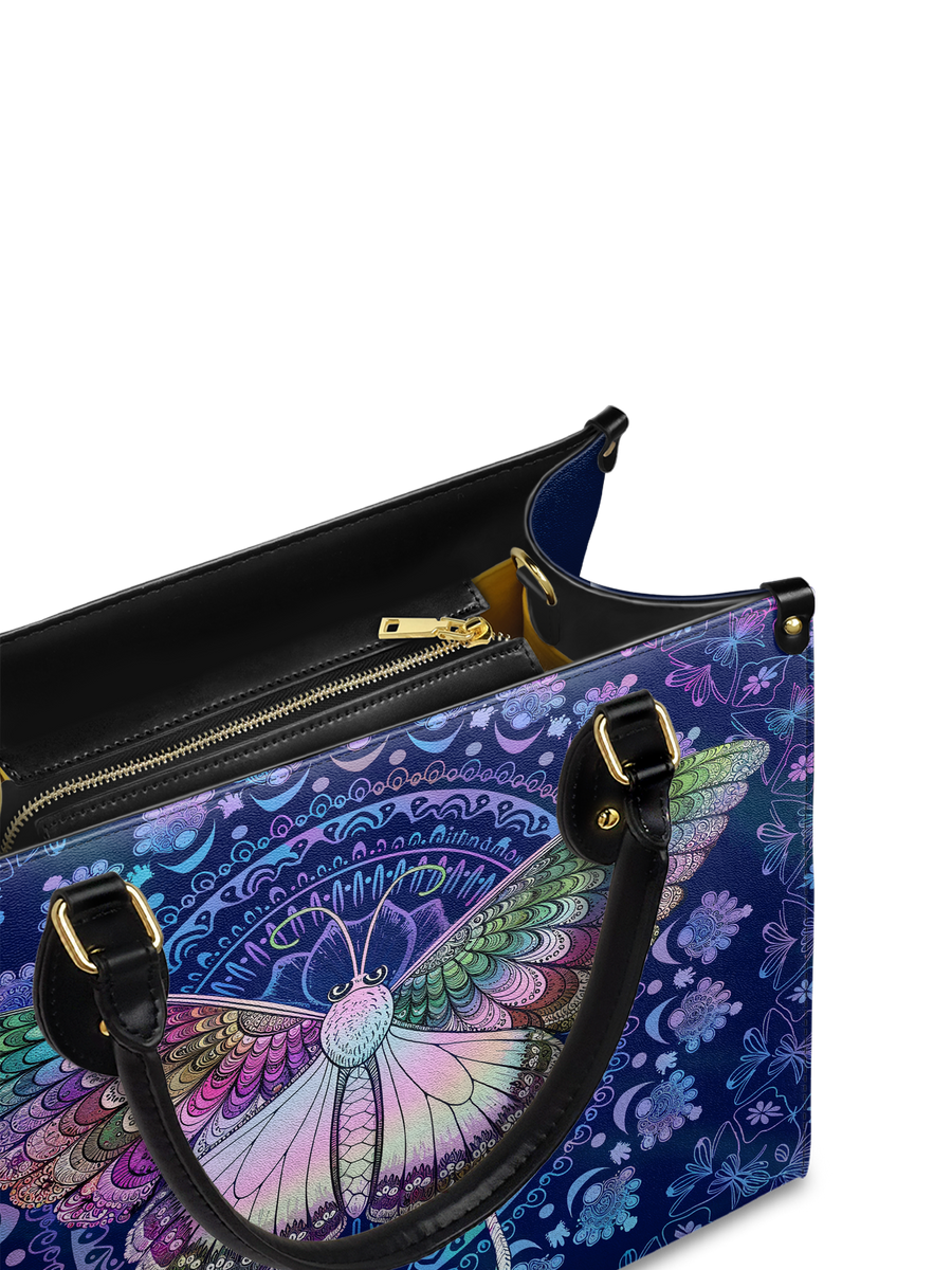 "Kipepeo" Leather Handbag
