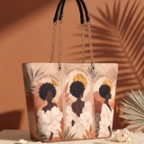“Muse” Chain Tote Bag