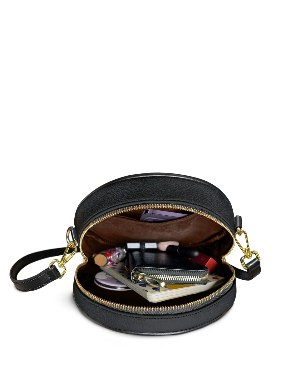 "Naija Royale" Circle Crossbody Bag