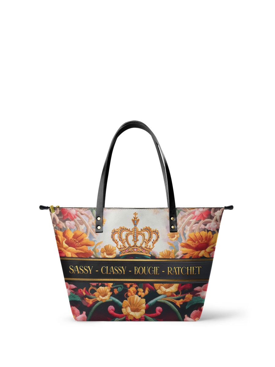 "Naija Royale" Leather Tote Bag DD DEAL