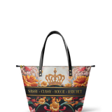 "Naija Royale" Leather Tote Bag - BRAVE ONES DEAL