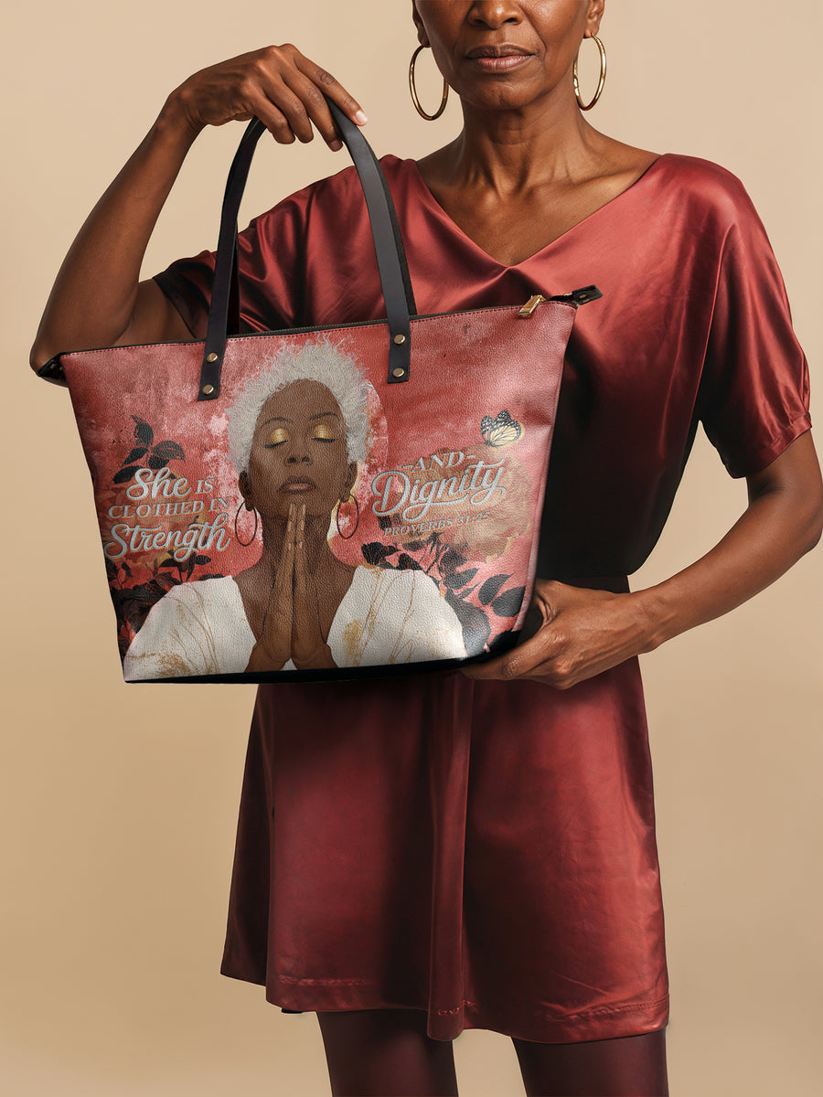 "Namisa" Leather Tote Bag