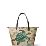"Naturalist" Leather Tote Bag