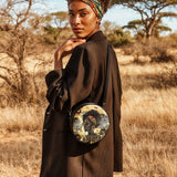 "Njia" Circle Crossbody Bag