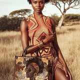 "Njia" Leather Handbag - BRAVE ONES DEAL