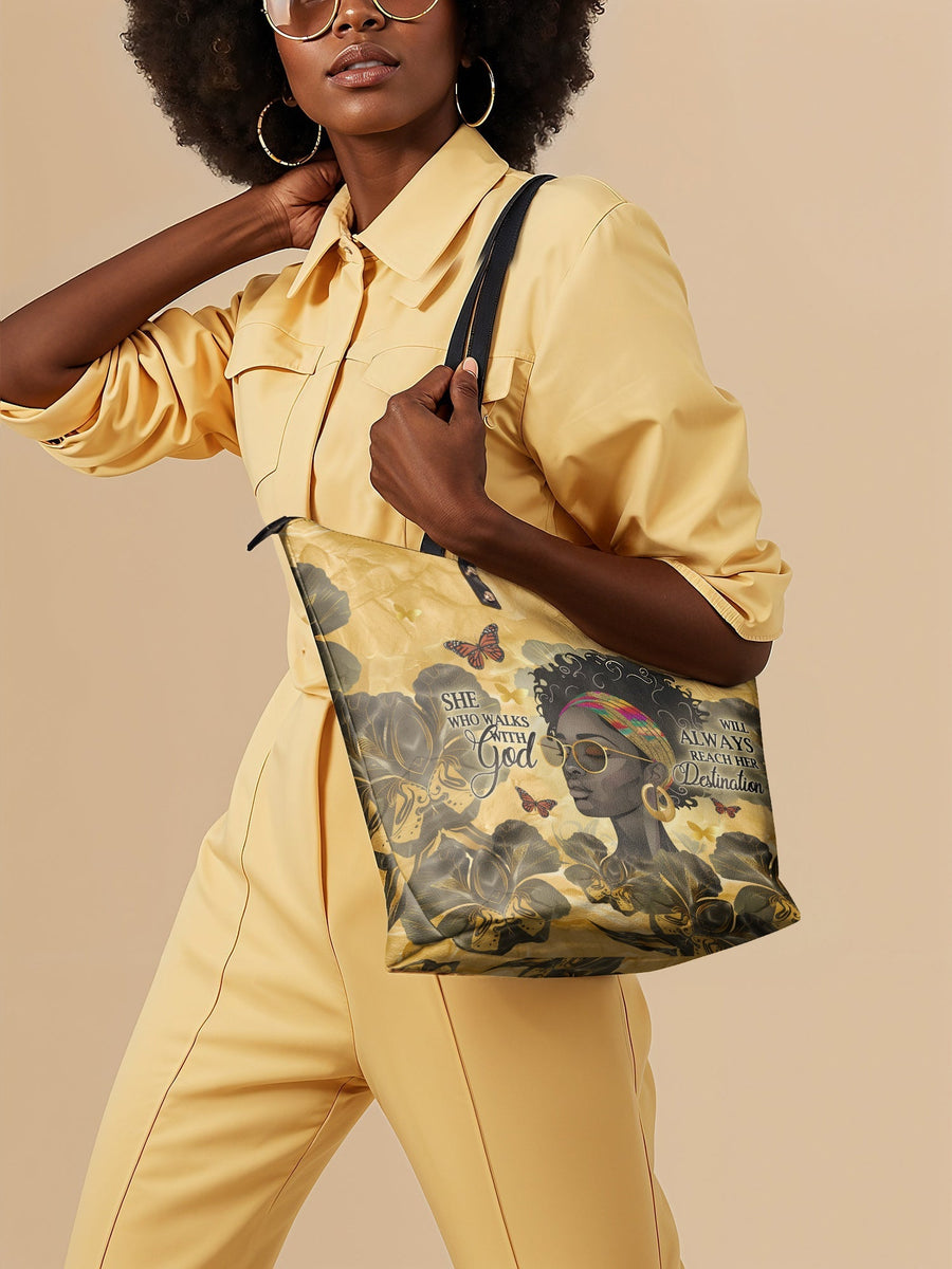 "Njia" Leather Tote Bag Matching Set - DD DEAL