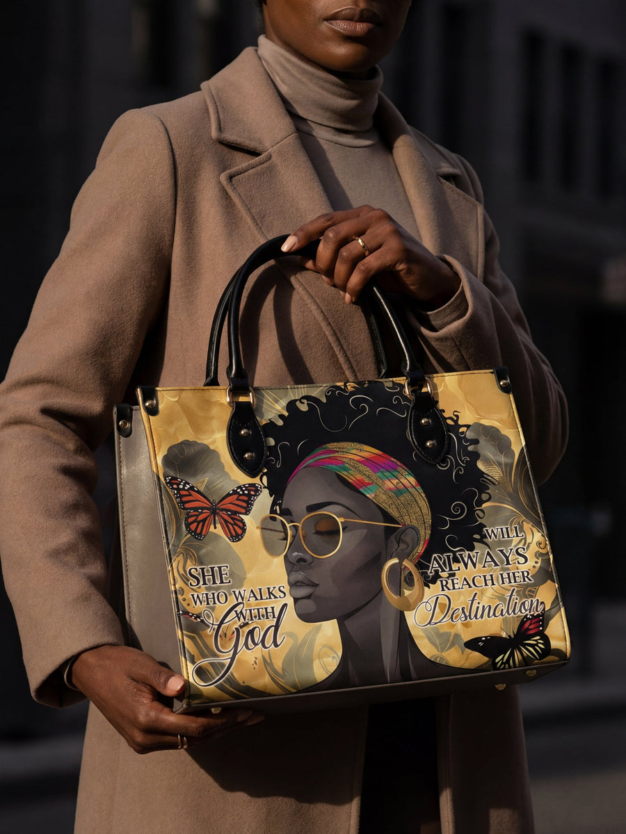 "Njia" Leather Handbag Matching Set - DD DEAL