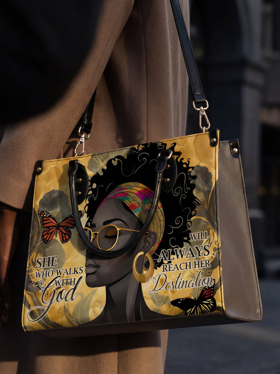 "Njia" Leather Handbag - DD DEAL