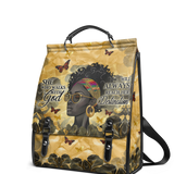 "Njia" Leather Backpack - BRAVE ONES DEAL
