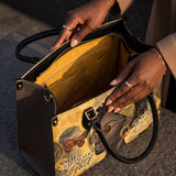"Njia" Leather Handbag - BRAVE ONES DEAL