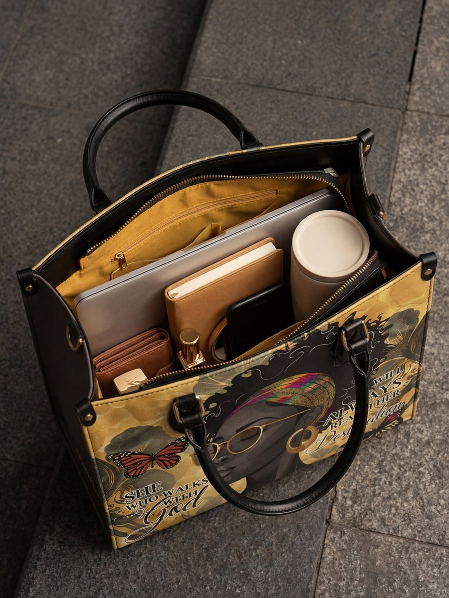 "Njia" Leather Handbag - DD DEAL