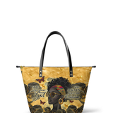 "Njia" Leather Tote Bag - BRAVE ONES DEAL