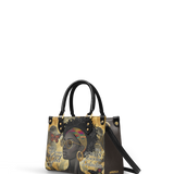"Njia" Small Leather Handbag (Top Grain) BTS DEAL