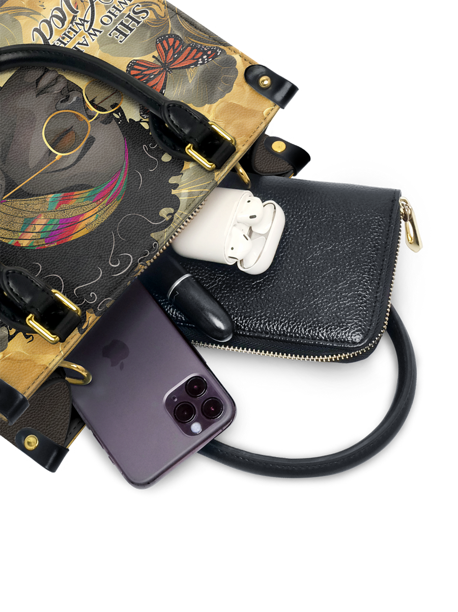 "Njia" Small Leather Handbag Matching Set - DD DEAL