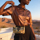 "Njia" Envelope Chain Crossbody Bag