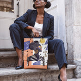"Sanaa" Salt Pop Leather Backpack