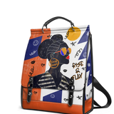 "Sanaa" Salt Pop Leather Backpack - BRAVE ONES DEAL