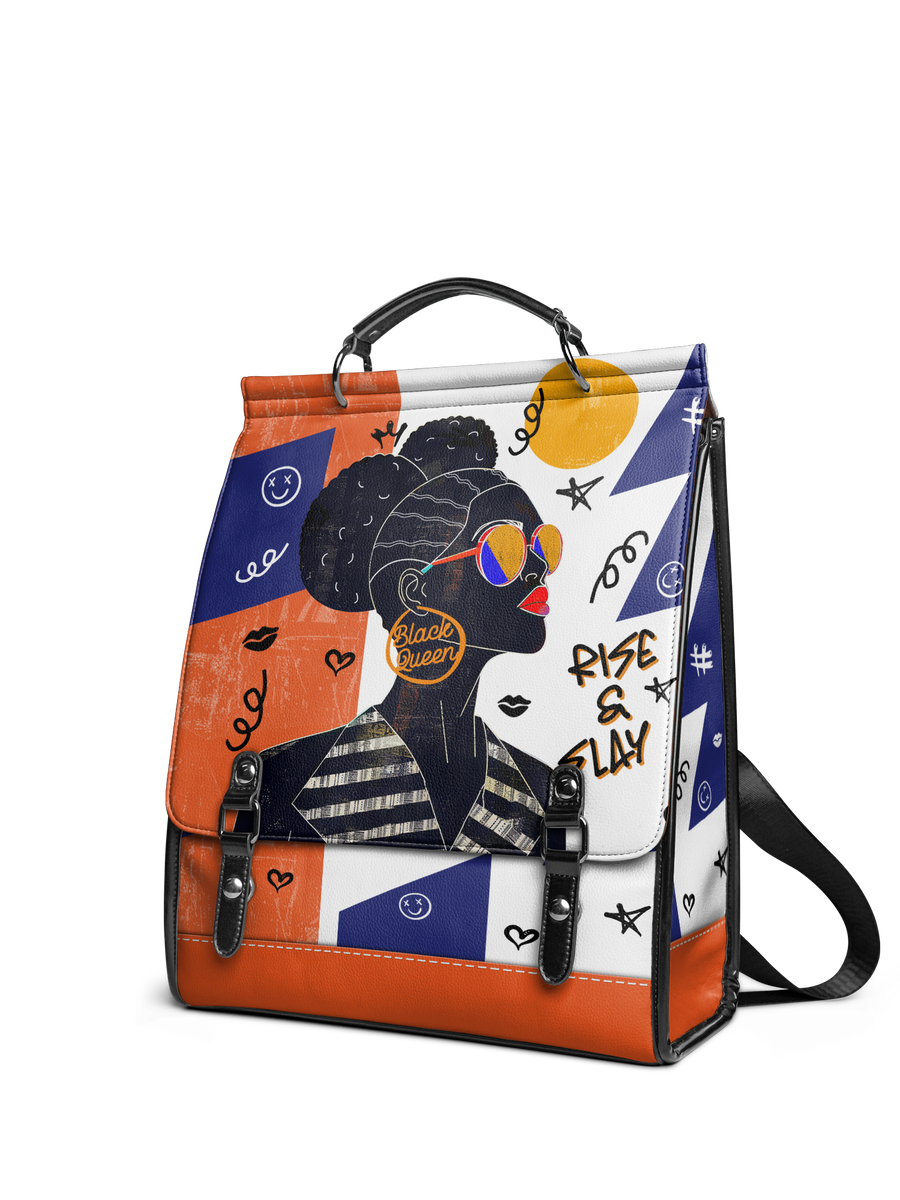"Sanaa" Salt Pop Leather Backpack - DD DEAL