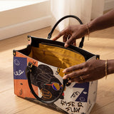 "Sanaa" Salt Pop Leather Handbag A250 Deal