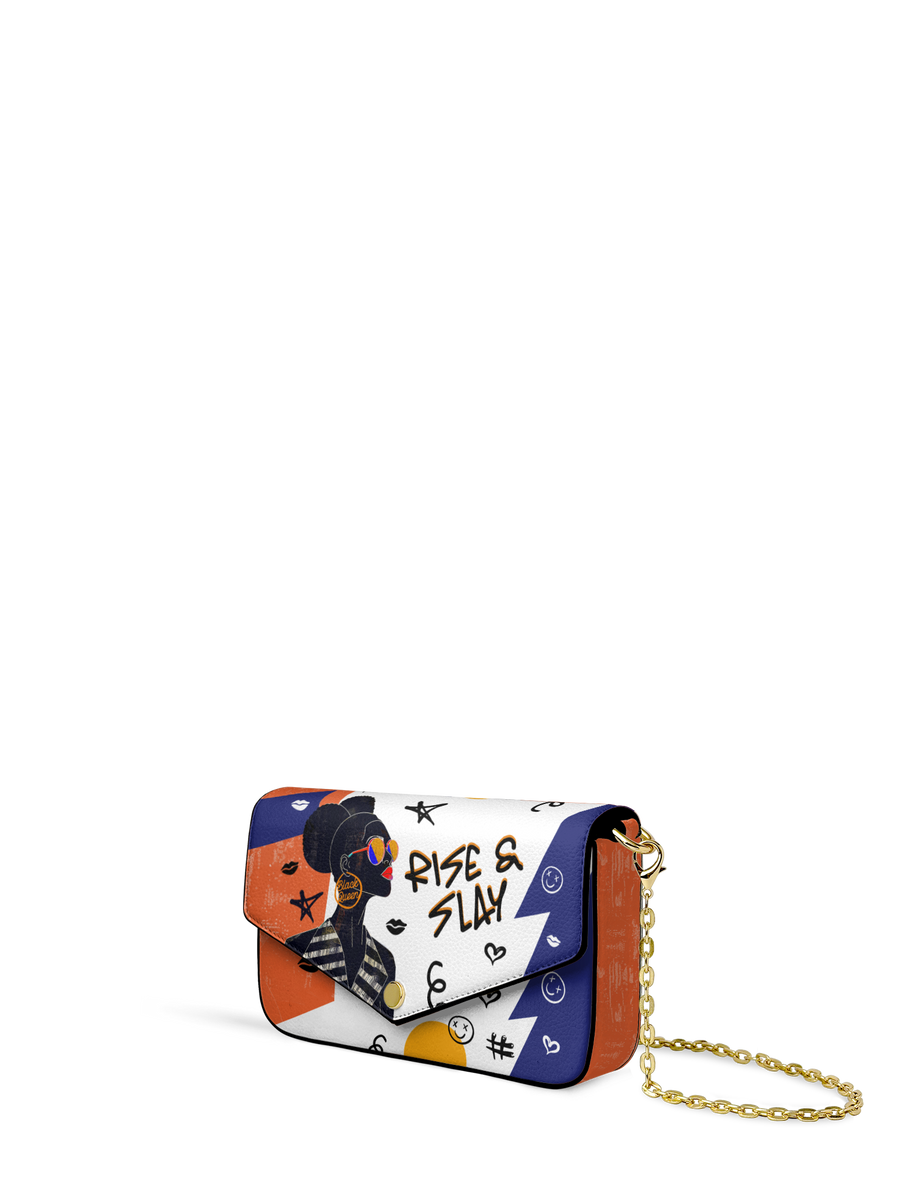 "Sanaa" Salt Pop Envelope Chain Crossbody Bag - DD DEAL