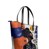 "Sanaa" Salt Pop Leather Tote Bag - BRAVE ONES DEAL