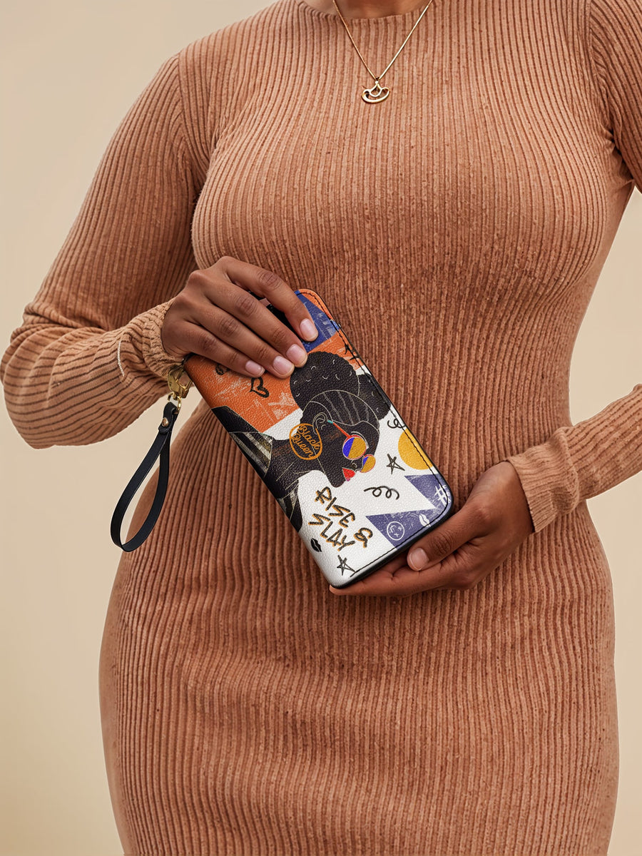"Sanaa" Salt Pop Wallet