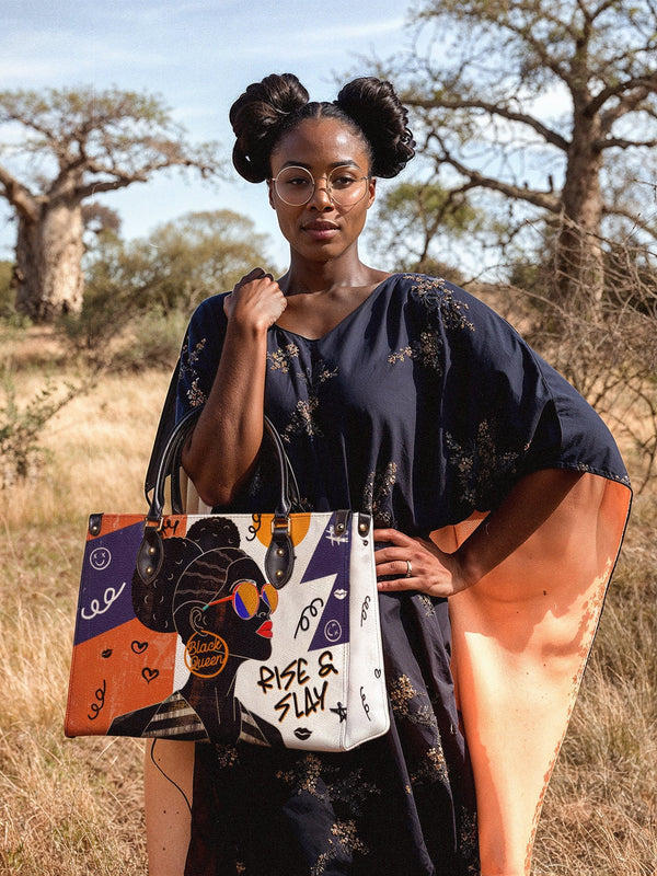 "Sanaa" Salt Pop Leather Handbag Matching Set - DD DEAL