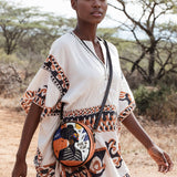 "Sanaa" Salt Pop Circle Crossbody Bag - BRAVE ONES DEAL