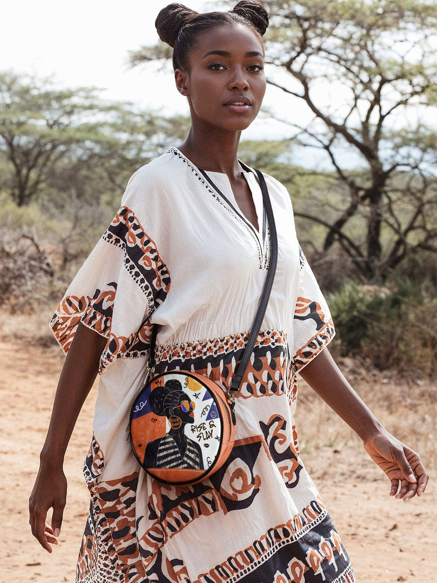 "Sanaa" Salt Pop Circle Crossbody Bag FALL CLEARANCE DEAL
