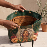 “Serenity” Chain Tote Bag